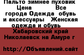 Пальто зимнее пуховик › Цена ­ 2 500 - Все города Одежда, обувь и аксессуары » Женская одежда и обувь   . Хабаровский край,Николаевск-на-Амуре г.